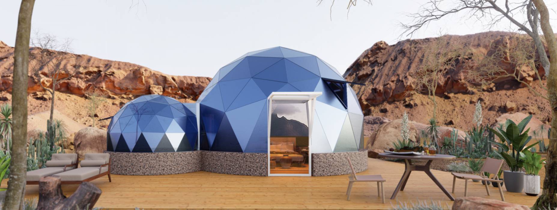 黄陂区球形智能光伏玻璃星空房